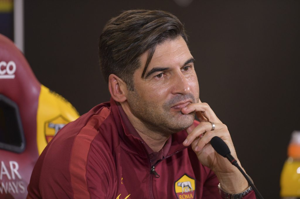AS Roma, conferenza stampa del mister Paulo Fonseca
