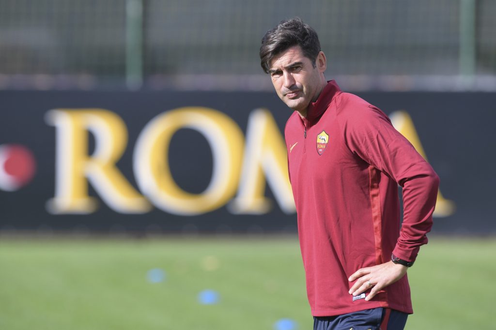 Fonseca Europa League, l'allenamento dell' AS Roma prima della partenza per Monchengladbach