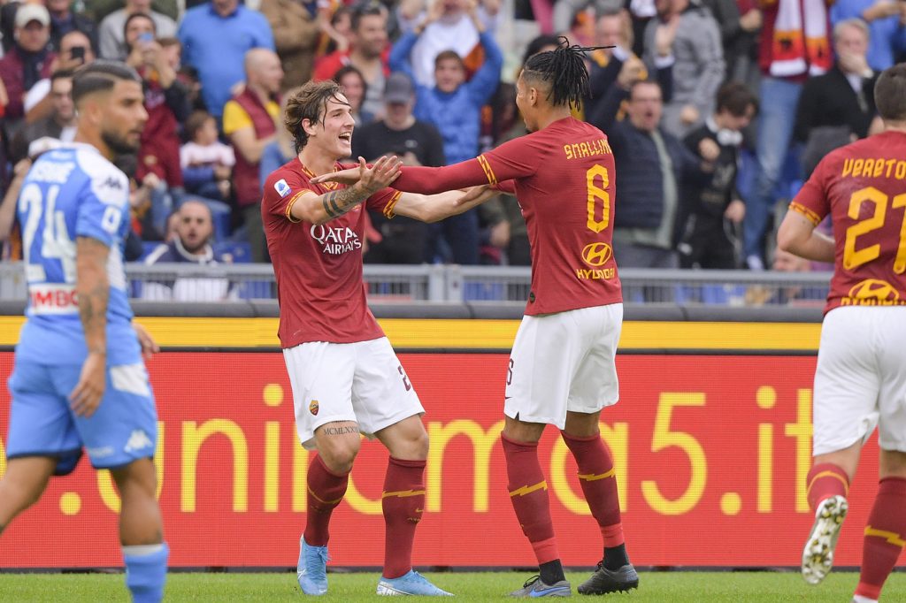 roma-napoli-20 zaniolo smalling