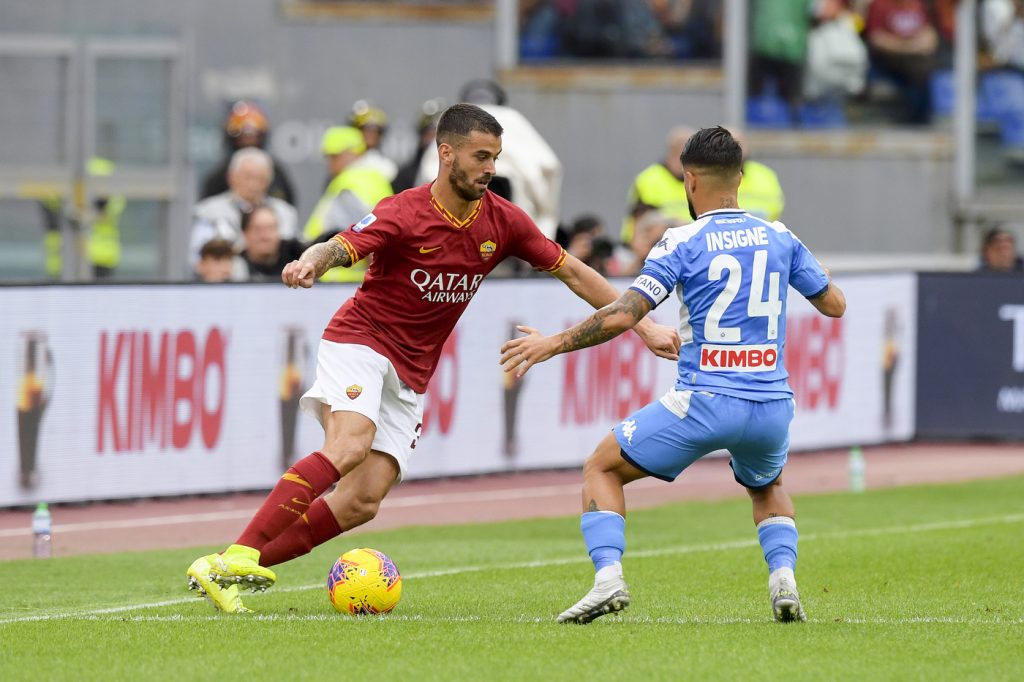 spinazzola insigne Roma vs Napoli -  Serie A Tim 2019 2020