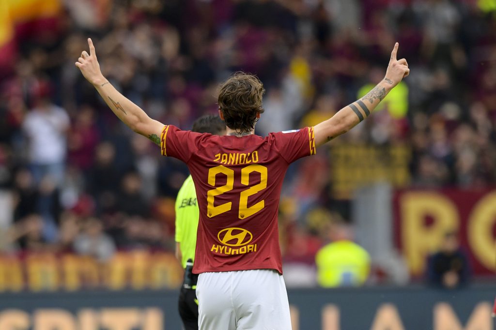 zaniolo Roma vs Napoli -  Serie A Tim 2019 2020