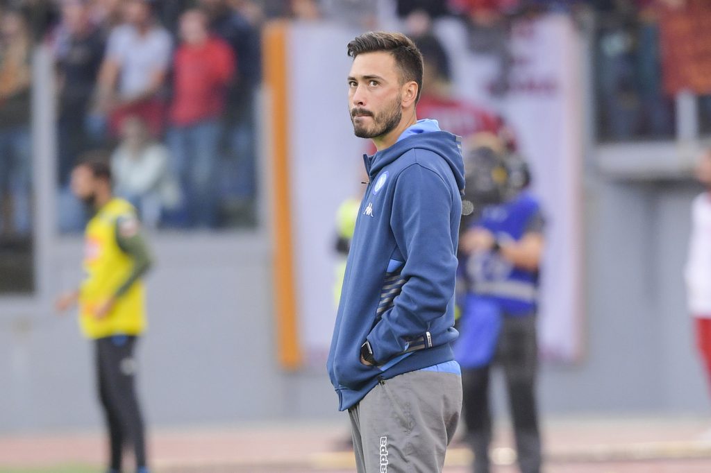 davide ancelotti Roma vs Napoli -  Serie A Tim 2019 2020