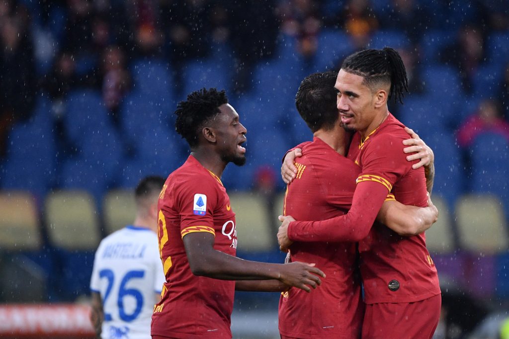 Smalling Pellegrini Diawara Roma vs Brescia - Serie A TIM 2019/2020