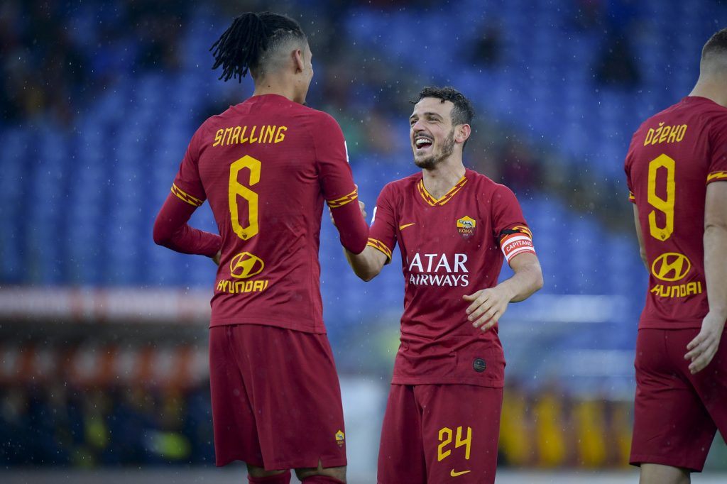 Smalling Florenzi Roma vs Brescia - Serie A TIM 2019/2020