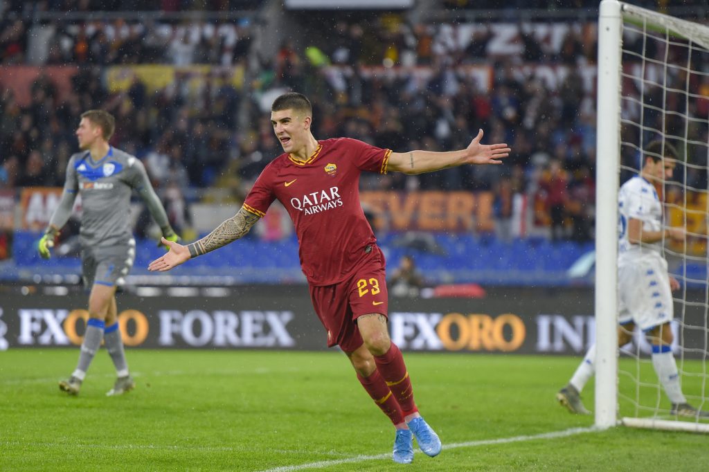 Mancini Roma vs Brescia - Serie A TIM 2019/2020