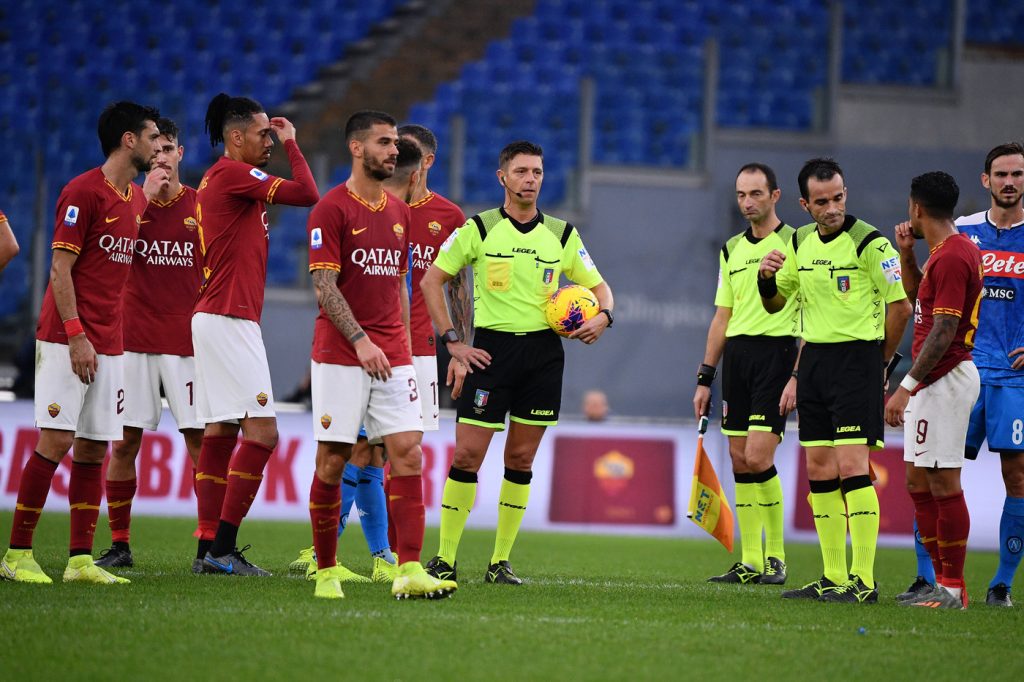 rocchi Roma vs Napoli -  Serie A Tim 2019 2020