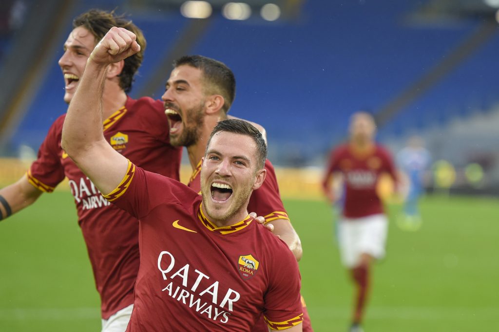 veretout Roma vs Napoli -  Serie A Tim 2019 2020