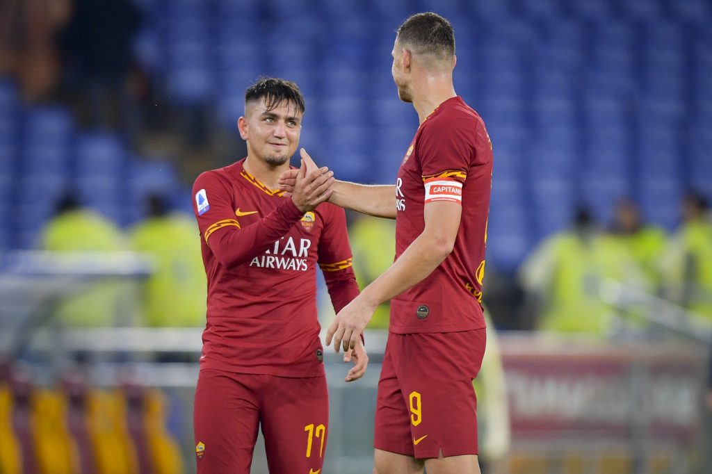 Dzeko Under Roma vs Brescia - Serie A TIM 2019/2020