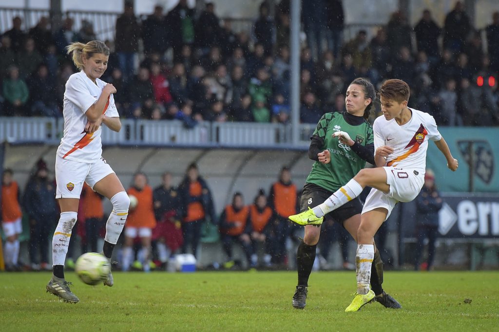 giugliano Florentia vs Roma - Serie A Femminile