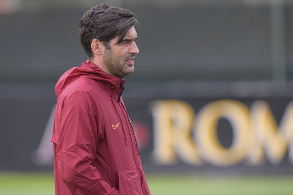 AS Roma, allenamento a Trigoria fonseca