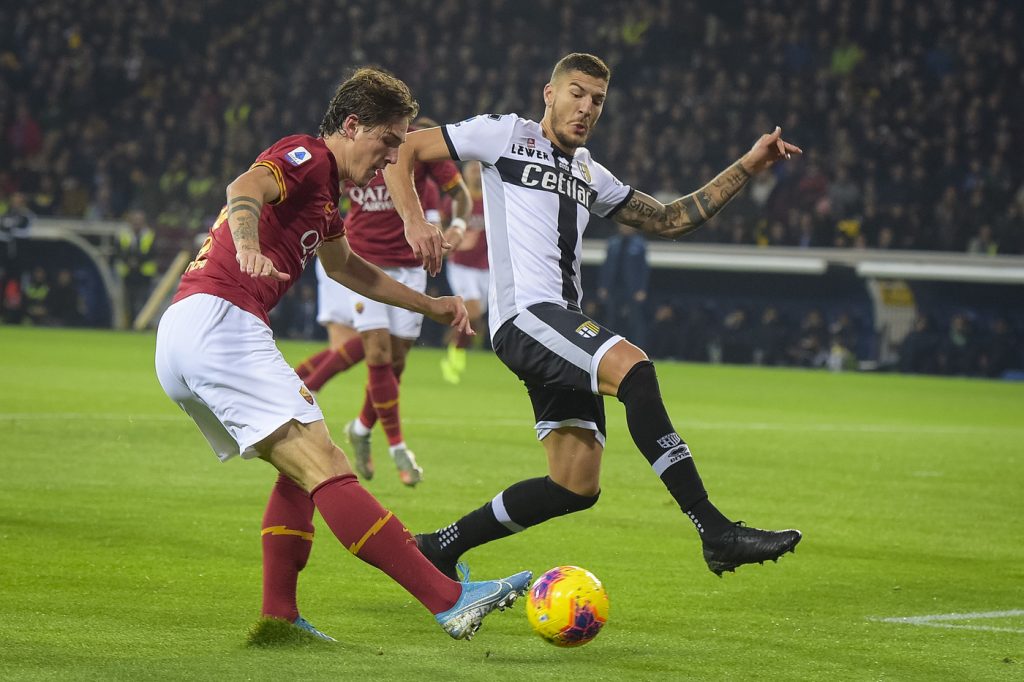 zaniolo Parma vs Roma - Serie A TIM 2019/2020