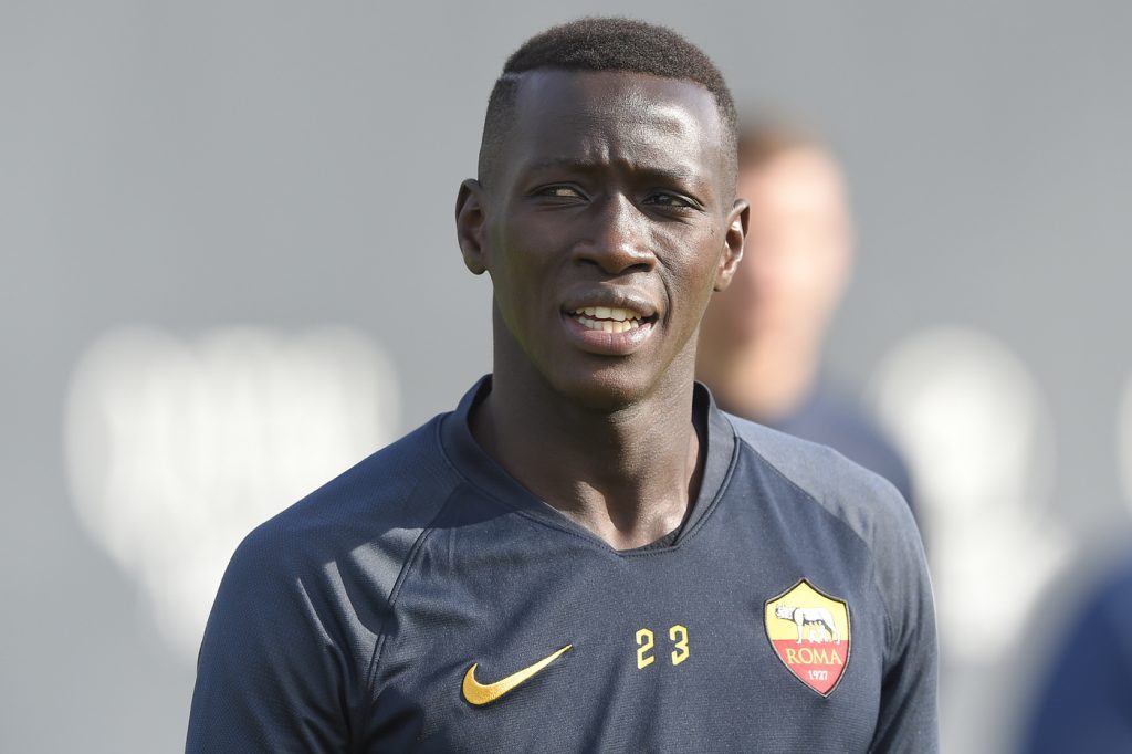 AS Roma, allenamento a Trigoria tall lamine