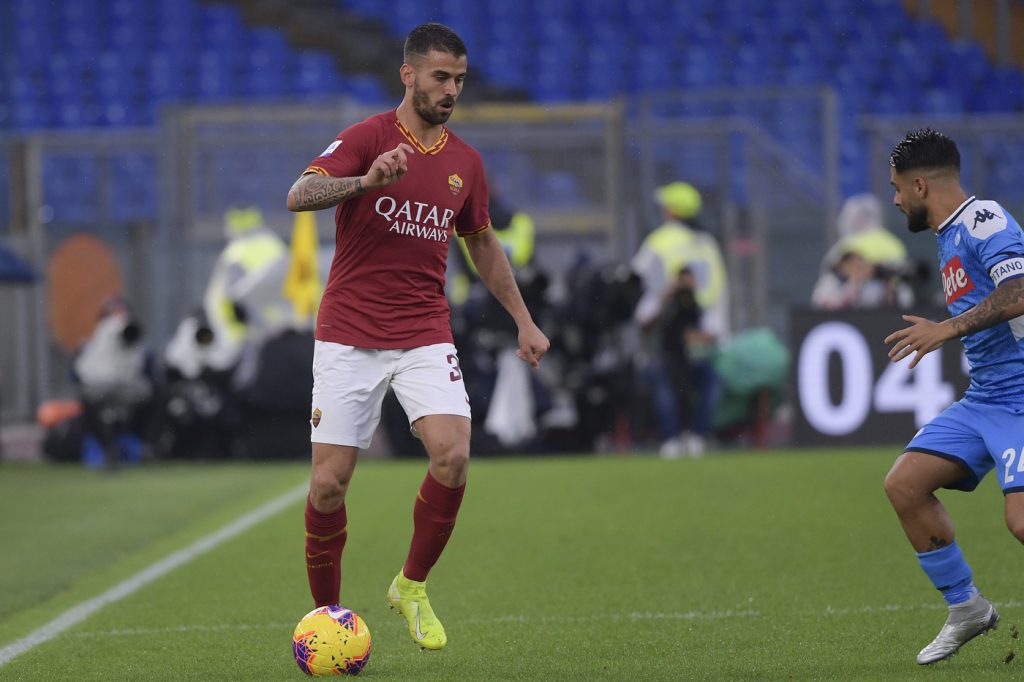 spinazzola Roma vs Napoli -  Serie A Tim 2019 2020