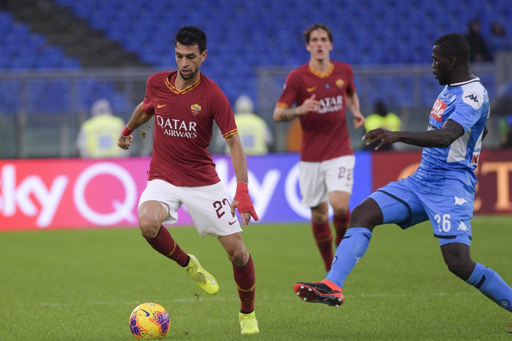pastore koulibaly Roma vs Napoli -  Serie A Tim 2019 2020