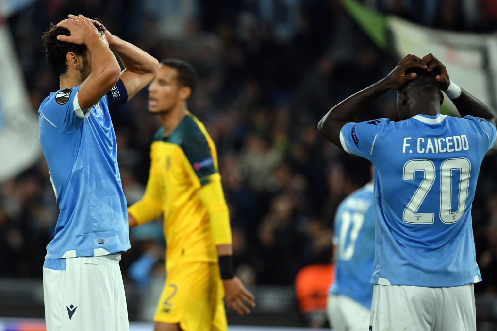caicedo Lazio Roma v Celtic FC: Group E - UEFA Europa League