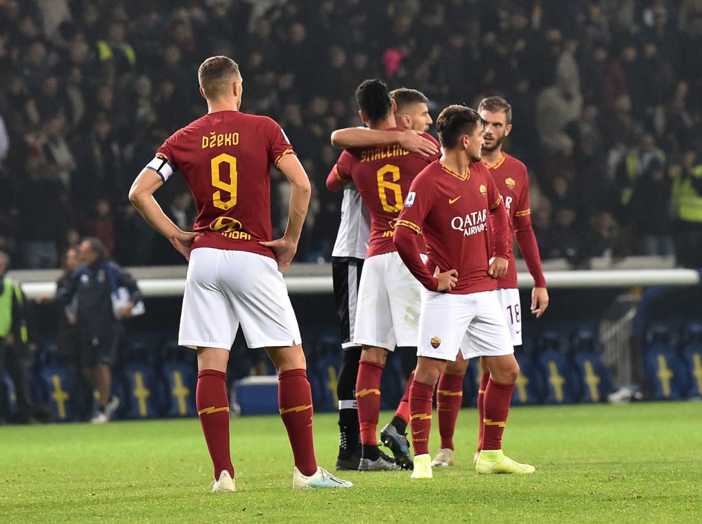 delusione applausi dzeko Parma Calcio v AS Roma - Serie A