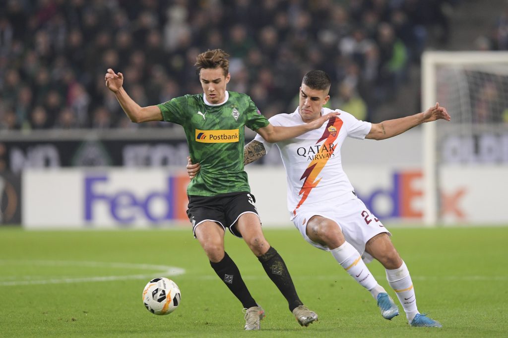 mancini neuhaus Borussia Monchengladbach vs Roma - UEFA Europa League 2019/2020