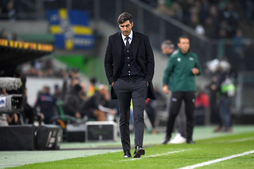 fonseca Borussia Moenchengladbach v AS Roma: Group J - UEFA Europa League