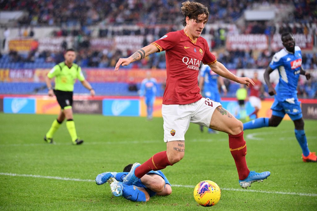 zaniolo Roma vs Napoli - Serie A TIM 2019/2020