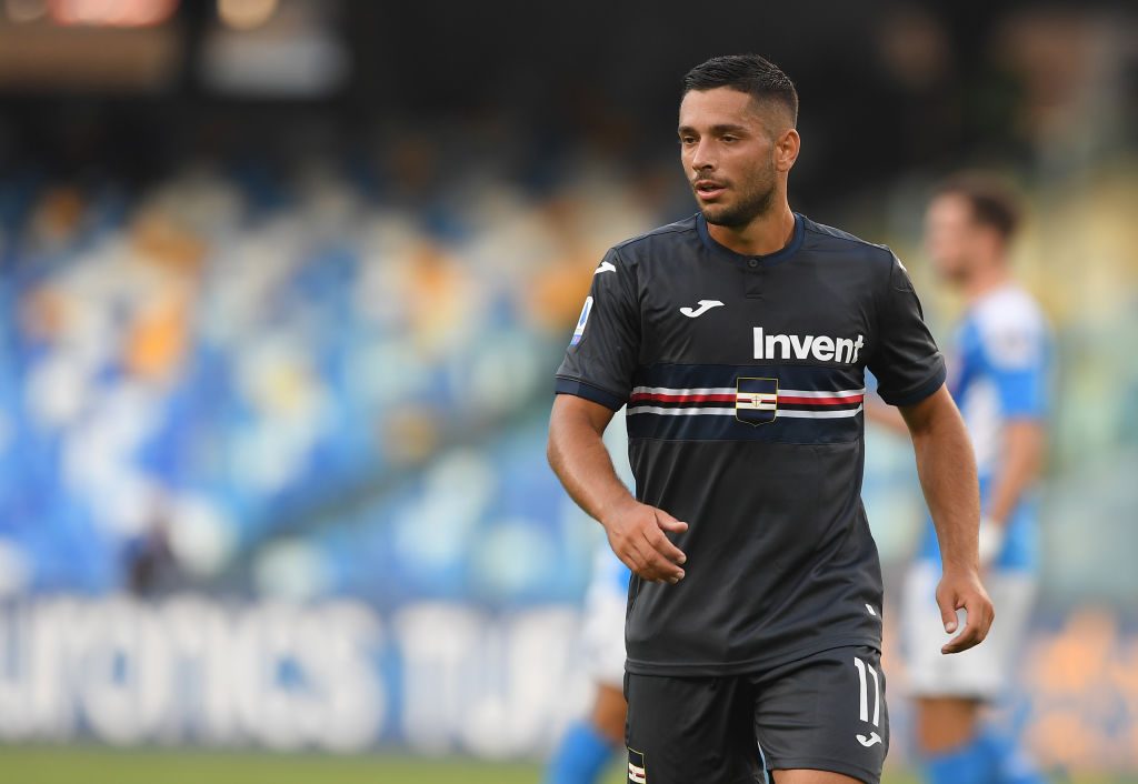 SSC Napoli v UC Sampdoria - Serie A - Caprari