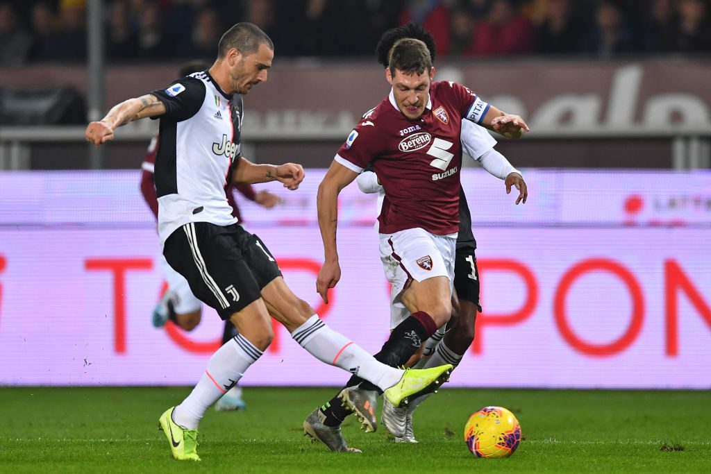Bonucci Belotti Torino FC v Juventus - Serie A