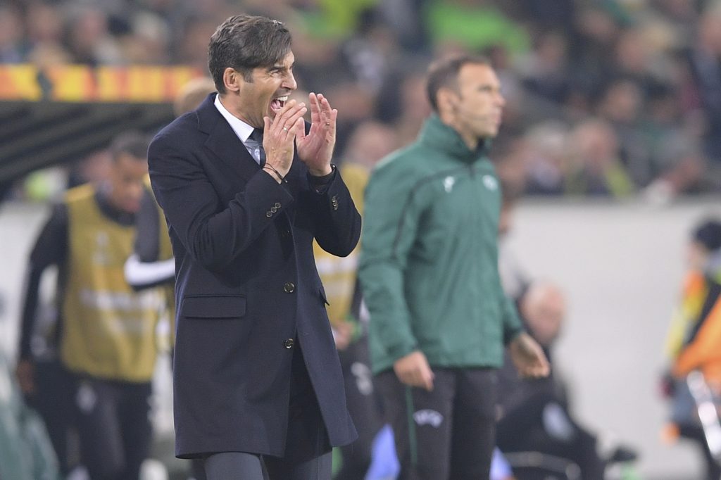 fonseca Borussia Monchengladbach vs Roma - UEFA Europa League 2019/2020