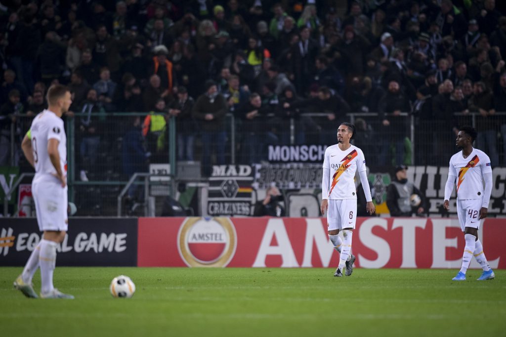 smalling diawara Borussia Monchengladbach vs Roma - UEFA Europa League 2019/2020