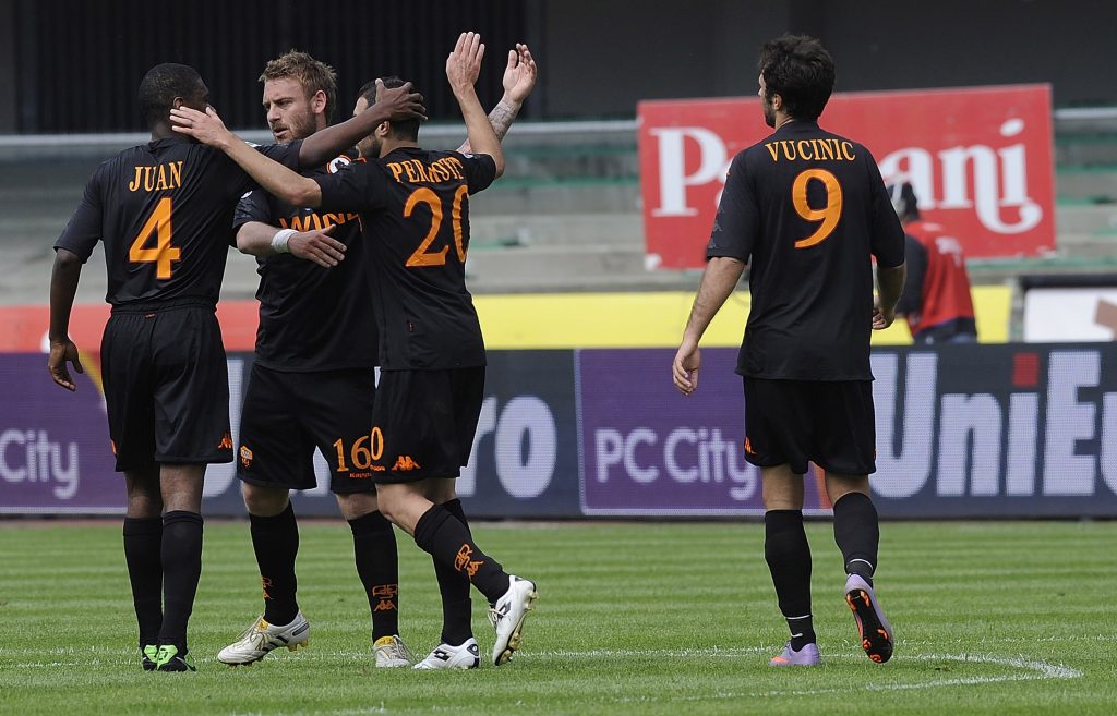 de rossi AC Chievo Verona v AS Roma - Serie A