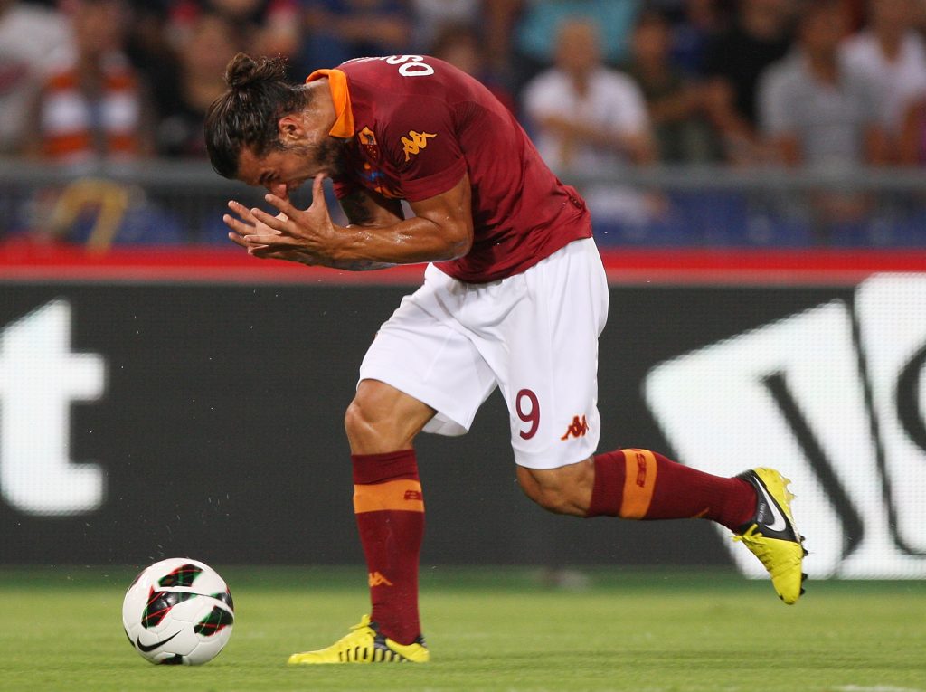 osvaldo AS Roma v Calcio Catania  - Serie A