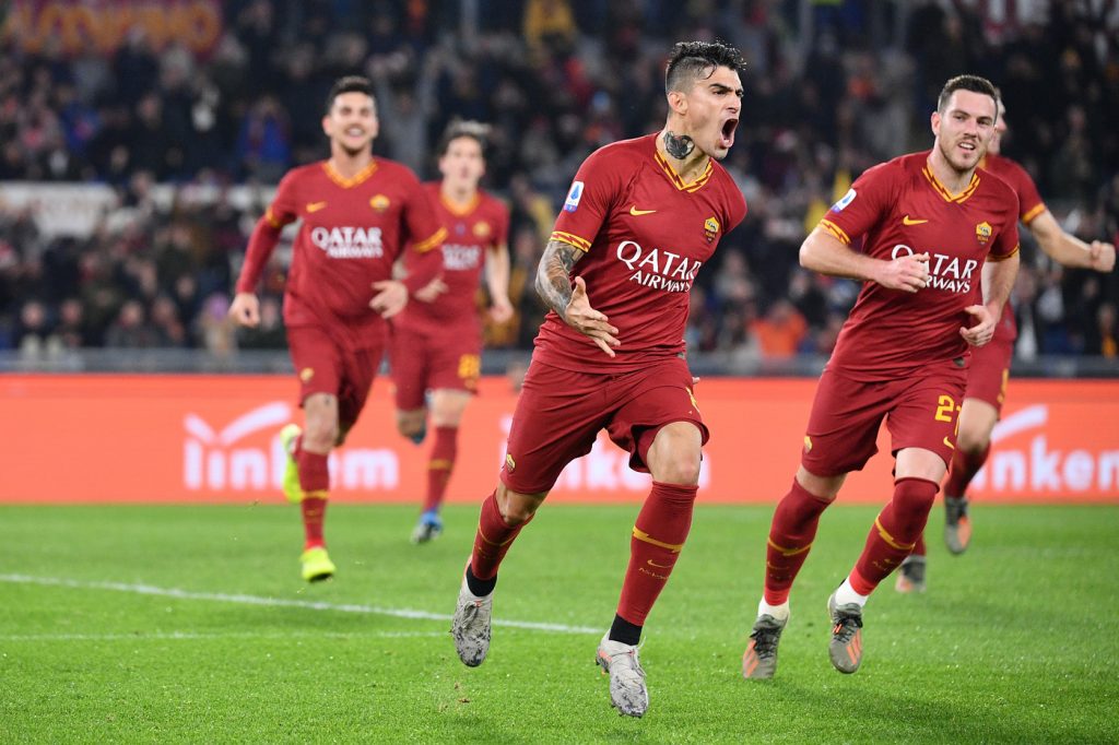 perotti veretout AS Roma vs Spal - Serie A TIM 2019/2020
