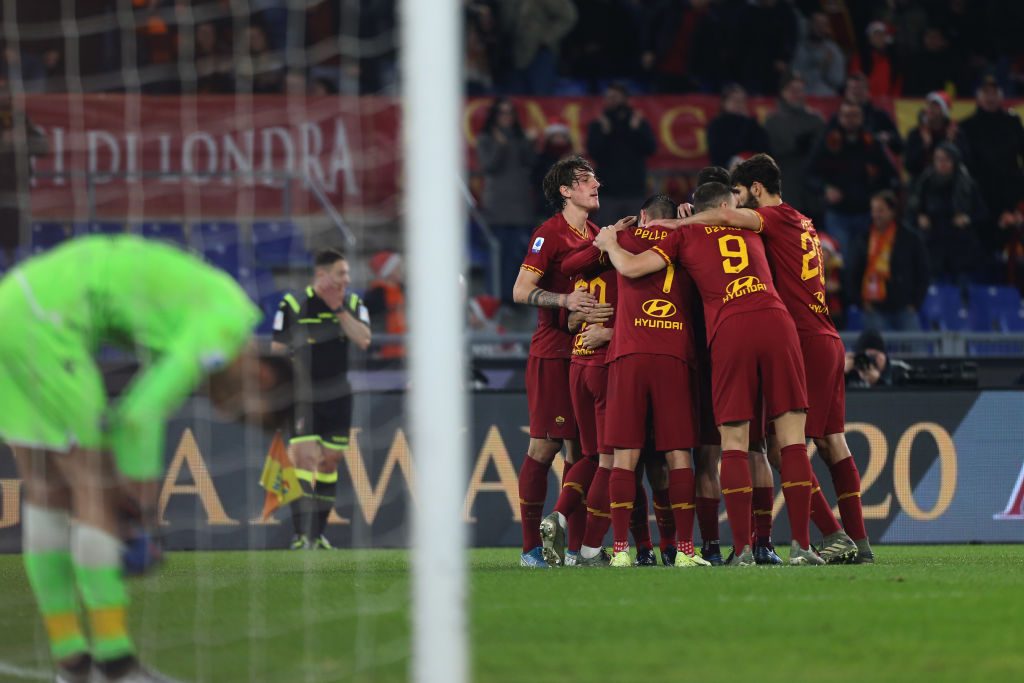 AS Roma v SPAL - Serie A esultanza gol mkhitaryan