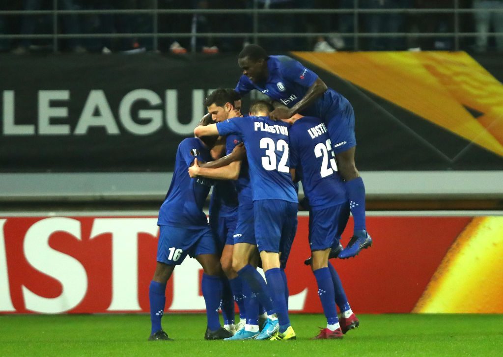 yaremchuk KAA Gent v VfL Wolfsburg: Group I - UEFA Europa League