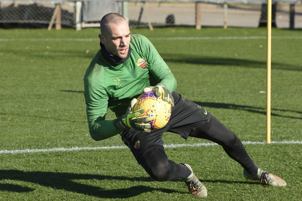 AS Roma, allenamento a Trigoria