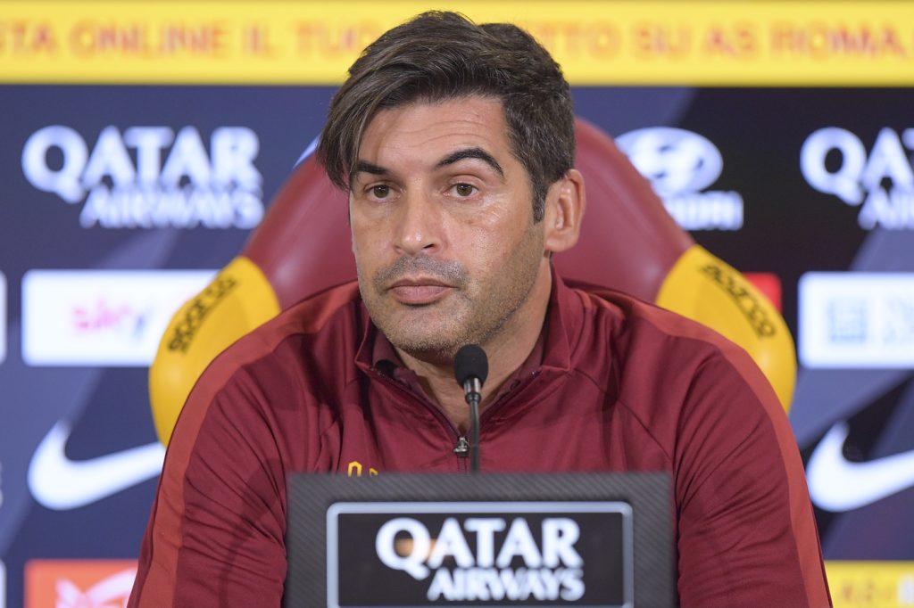 AS Roma, la conferenza stampa di Paulo Fonseca