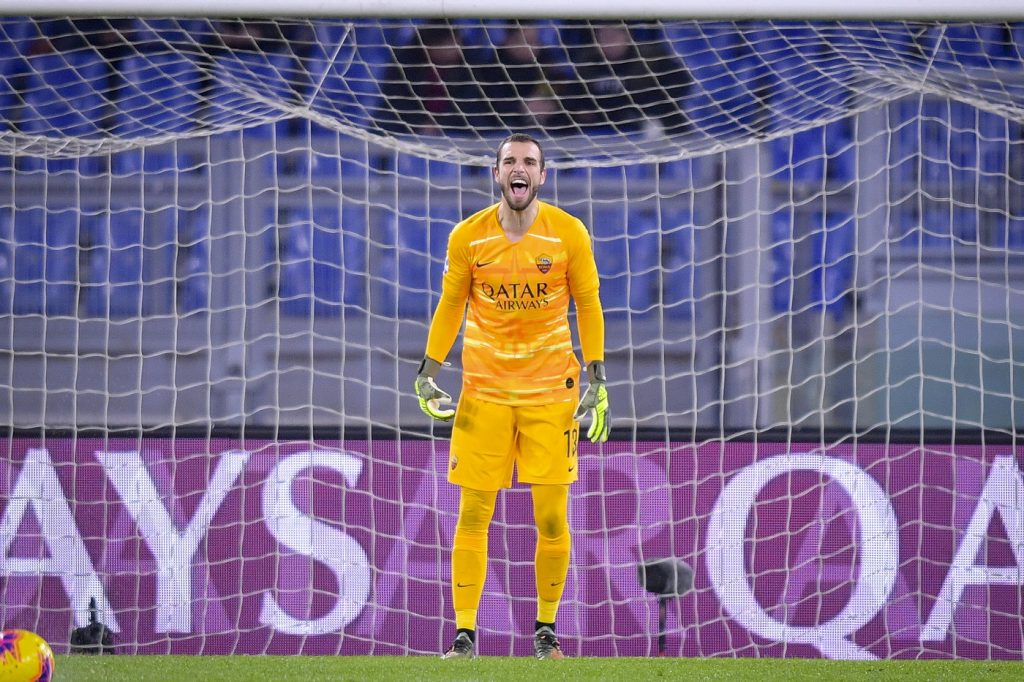 Pau Lopez AS Roma vs Spal - Serie A TIM 2019/2020