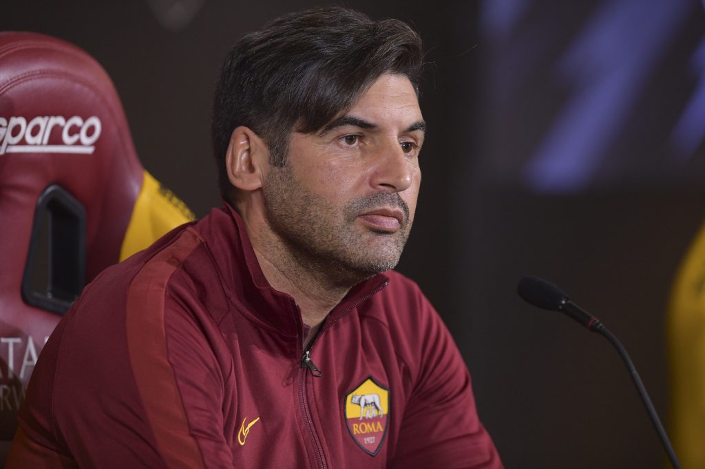 AS Roma, la conferenza stampa di Paulo Fonseca