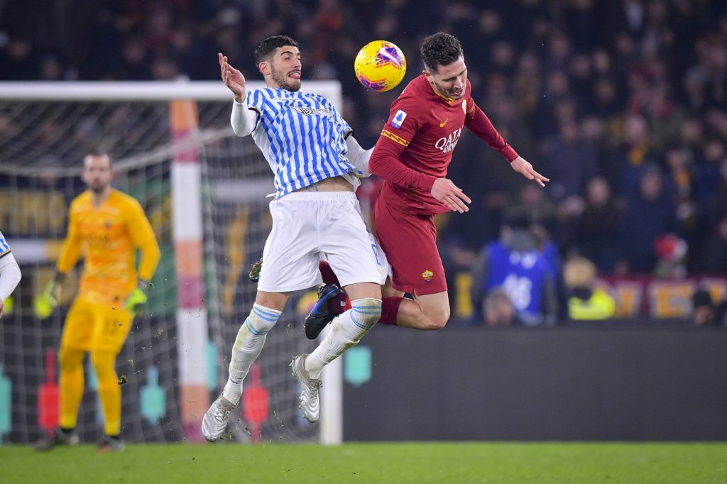 cetin AS Roma vs Spal - Serie A TIM 2019/2020