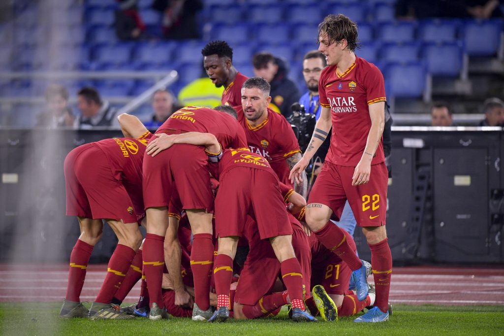 zaniolo AS Roma vs Spal - Serie A TIM 2019/2020
