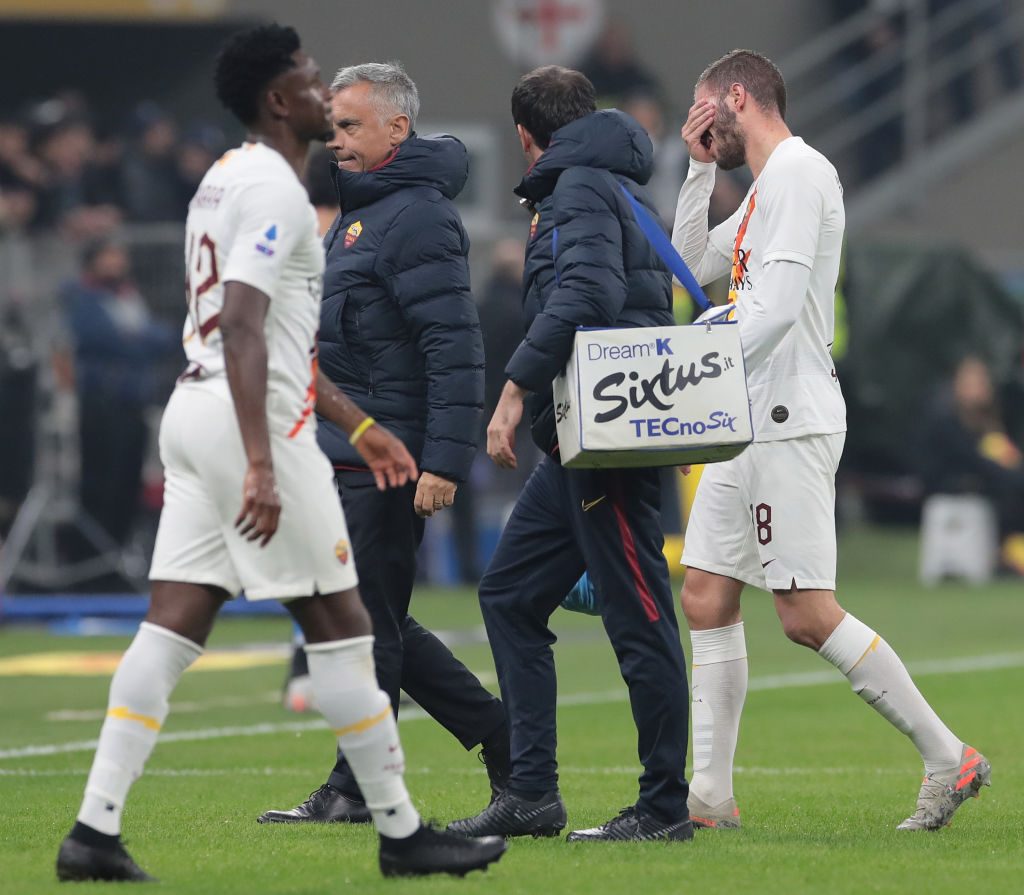 FC Internazionale v AS Roma - Serie A santon