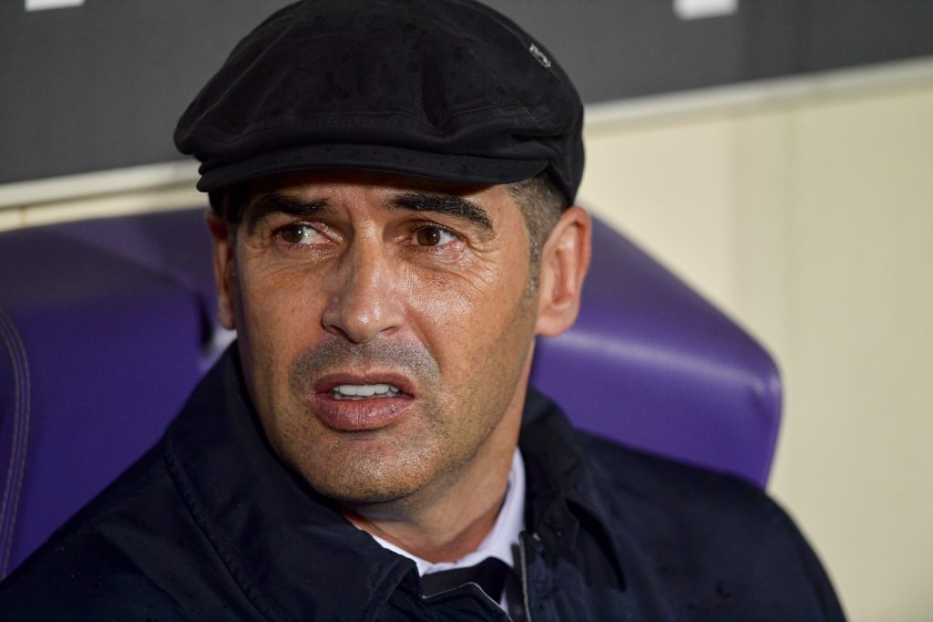 fonseca Fiorentina vs Roma - Serie A TIM 2019/2020