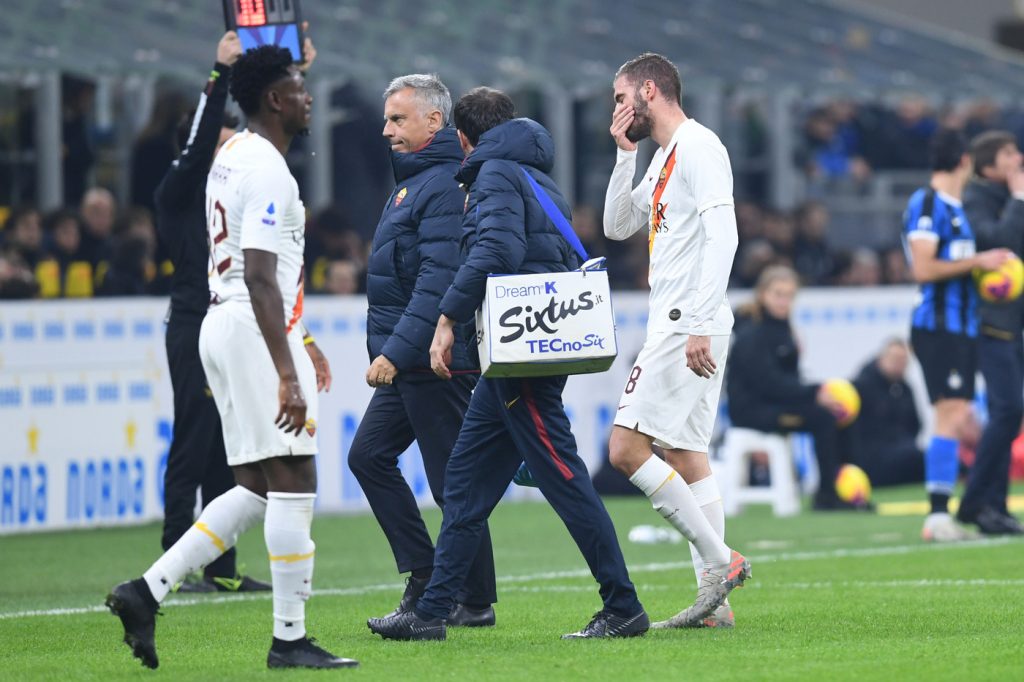 santon diawara Inter vs Roma - Serie A TIM 2019/2020