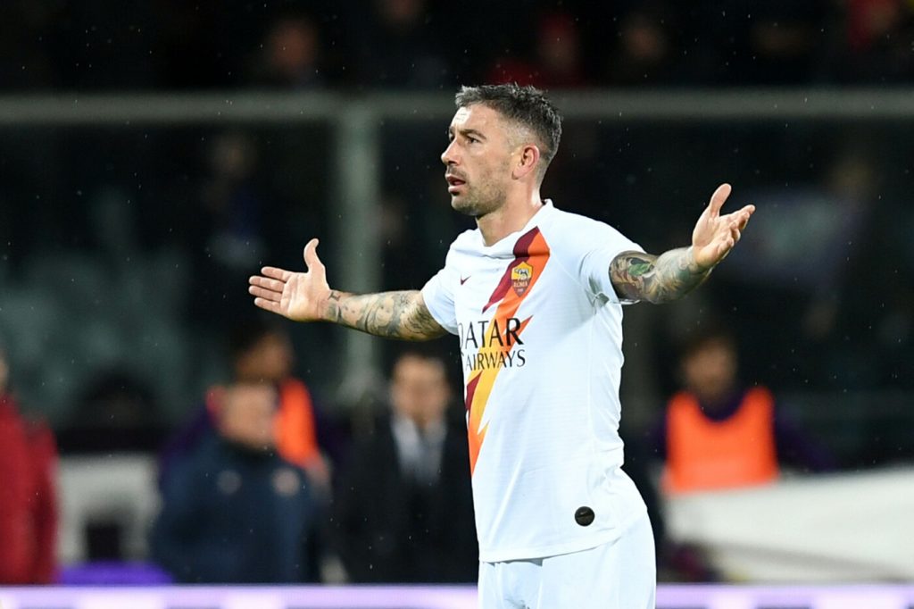 kolarov Fiorentina vs Roma - Serie A TIM 2019/2020