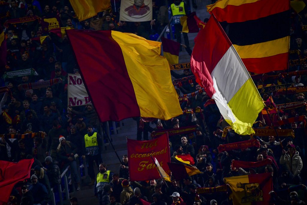 Roma vs Wolfsberger - Uefa Europa League 2019/2020 tifosi  curva sud