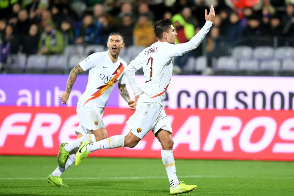 pellegrini Fiorentina vs Roma - Serie A TIM 2019/2020