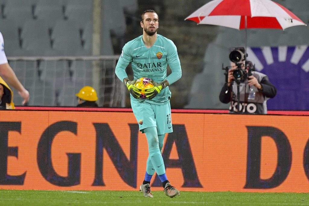 pau lopez Fiorentina vs Roma - Serie A TIM 2019/2020