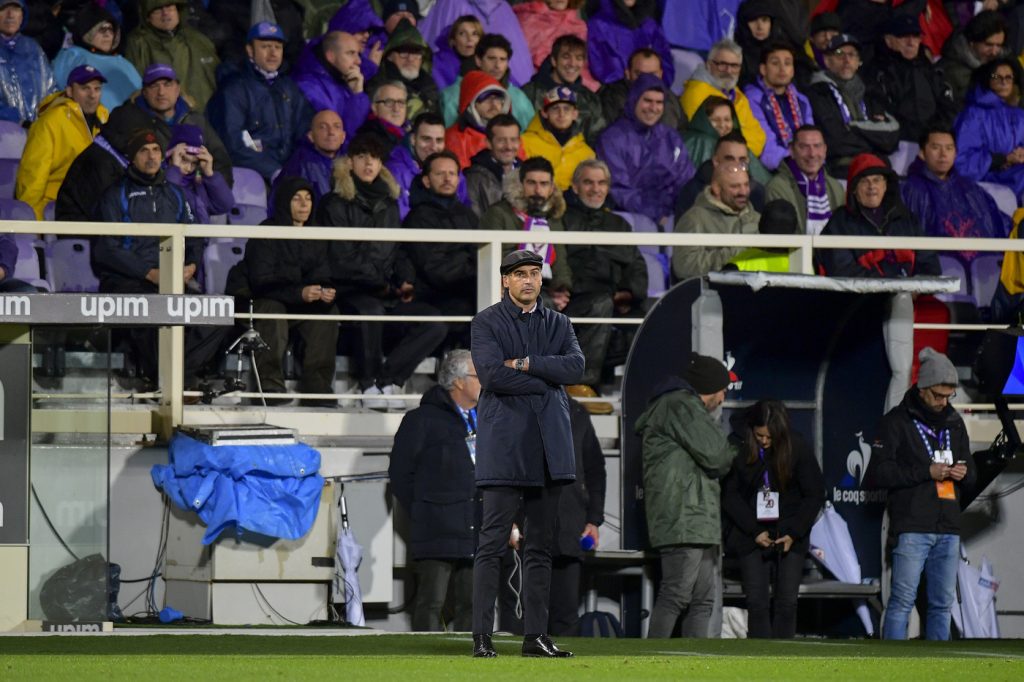 fonseca Fiorentina vs Roma - Serie A TIM 2019/2020