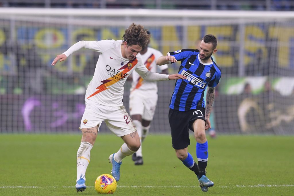 inter-roma-26 zaniolo brozovic