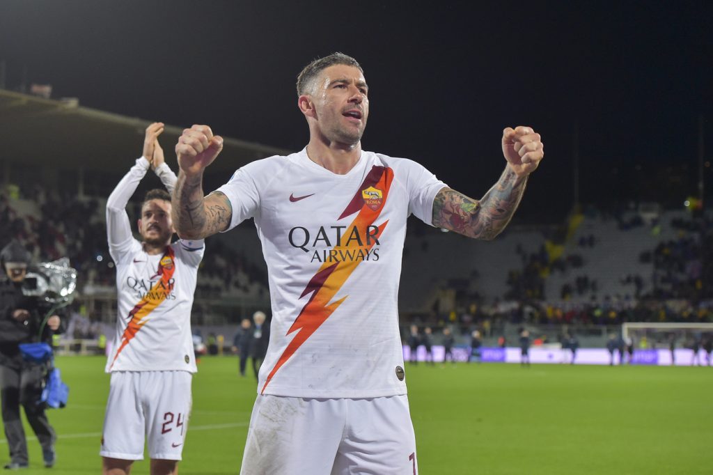 kolarov Fiorentina vs Roma - Serie A TIM 2019/2020
