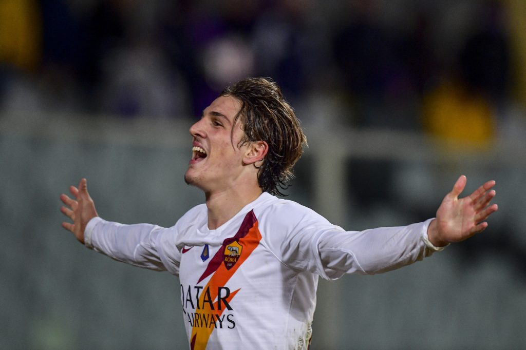 zaniolo Fiorentina vs Roma - Serie A TIM 2019/2020