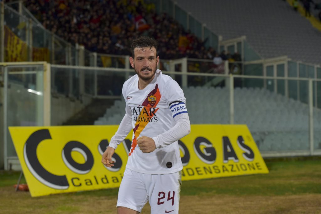 florenzi Fiorentina vs Roma - Serie A TIM 2019/2020
